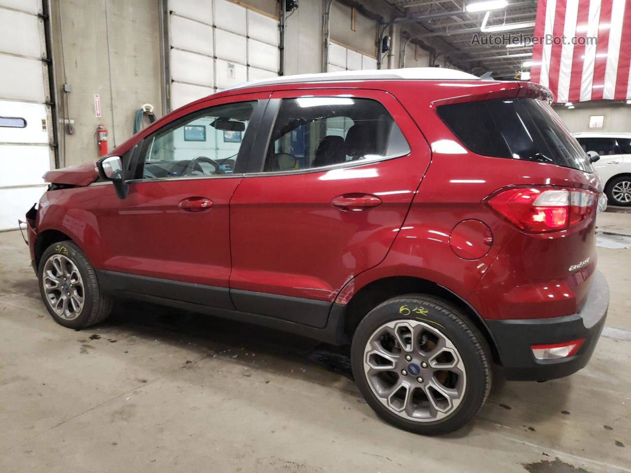 2019 Ford Ecosport Titanium Red vin: MAJ6S3KLXKC309432