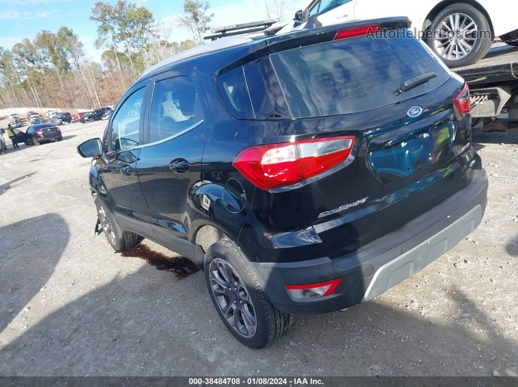 2020 Ford Ecosport Titanium Black vin: MAJ6S3KLXLC364352