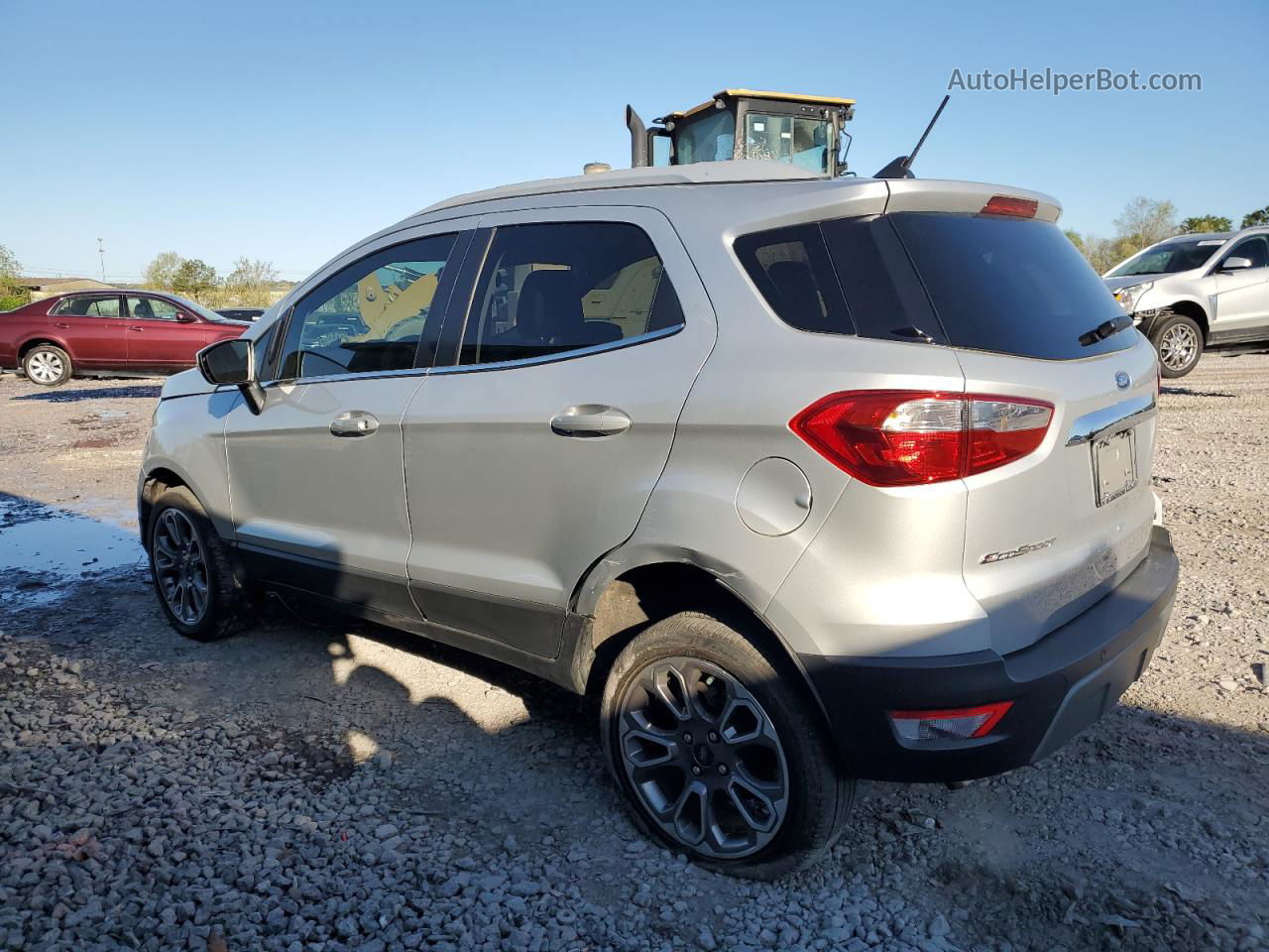 2020 Ford Ecosport Titanium Silver vin: MAJ6S3KLXLC393480