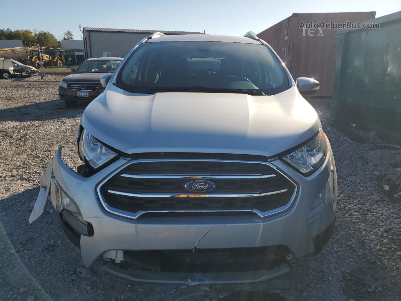 2020 Ford Ecosport Titanium Silver vin: MAJ6S3KLXLC393480