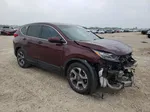 2018 Honda Cr-v Ex Maroon vin: 7FARW1H52JE037120