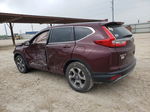 2018 Honda Cr-v Ex Maroon vin: 7FARW1H52JE037120