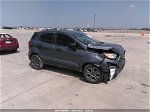 2018 Ford Ecosport S Gray vin: MAJ3P1RE9JC174586