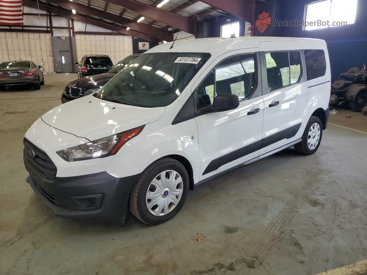 2020 Ford Transit Connect Xl White vin: NM0GE9E26L1480622