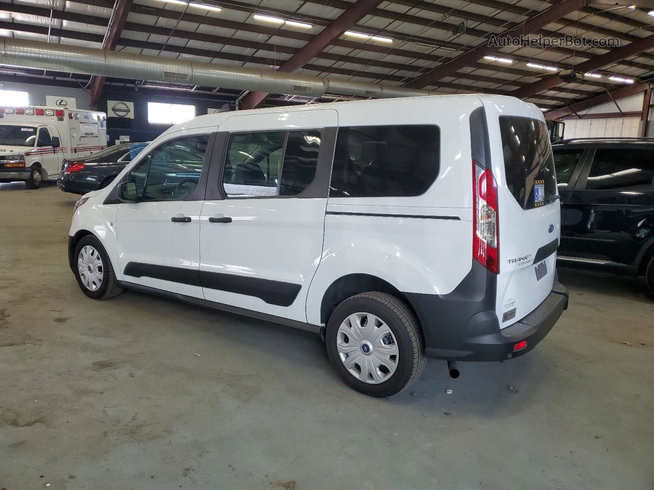 2020 Ford Transit Connect Xl White vin: NM0GE9E26L1480622