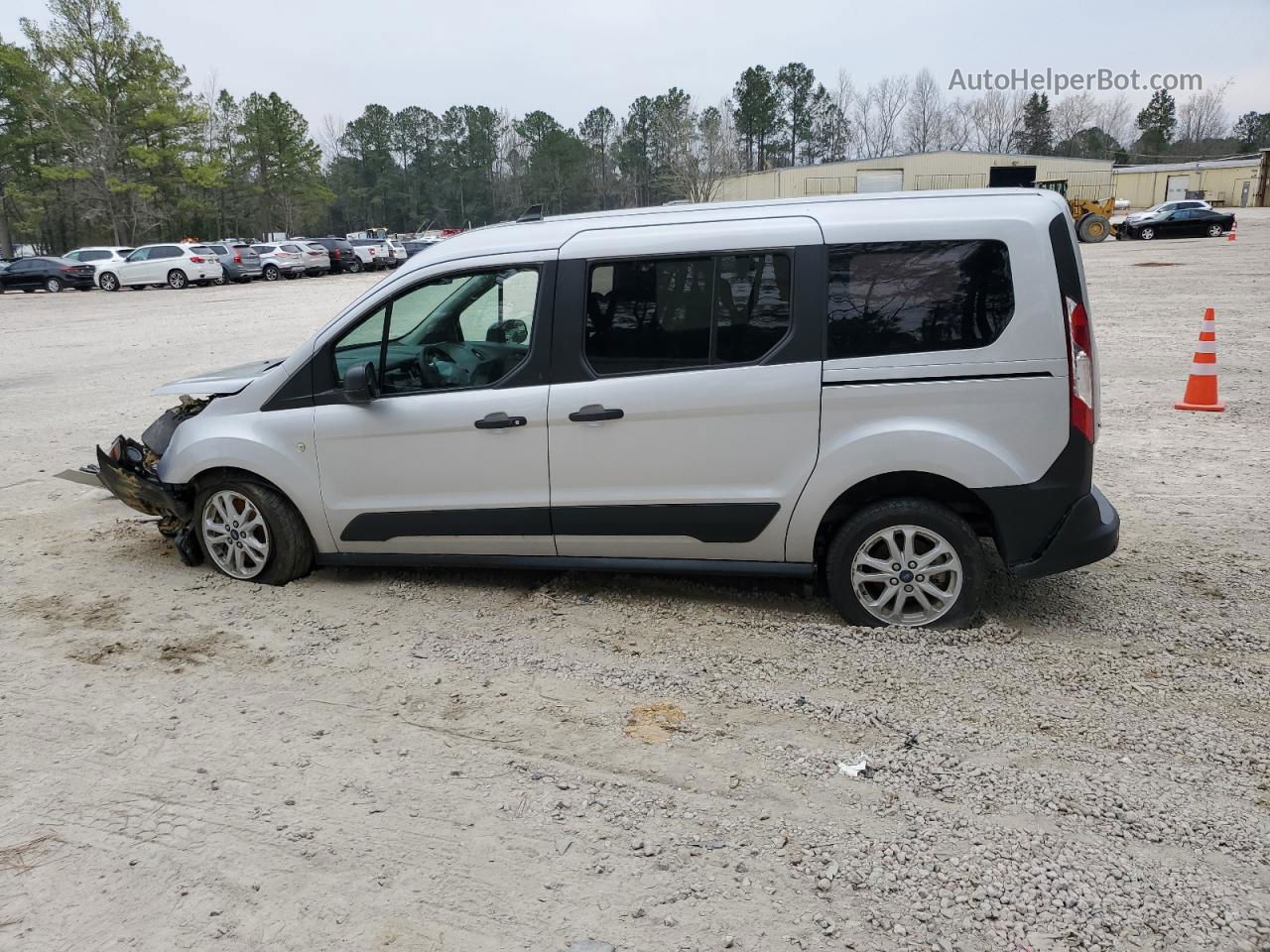 2020 Ford Transit Connect Xl Silver vin: NM0GE9E2XL1456128