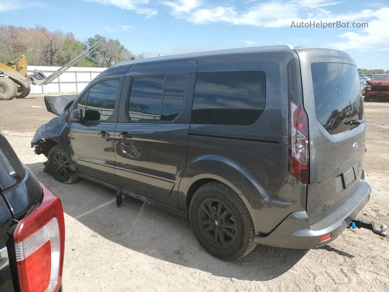 2020 Ford Transit Connect Xlt Gray vin: NM0GE9F23L1456583