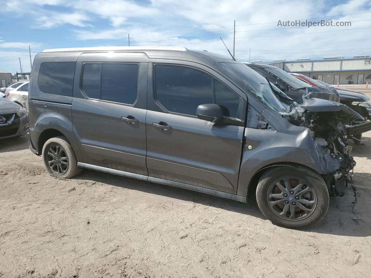 2020 Ford Transit Connect Xlt Серый vin: NM0GE9F23L1456583