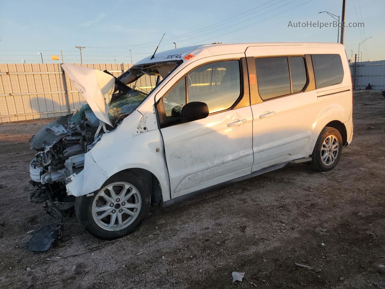 2020 Ford Transit Connect Xlt Белый vin: NM0GE9F24L1447844