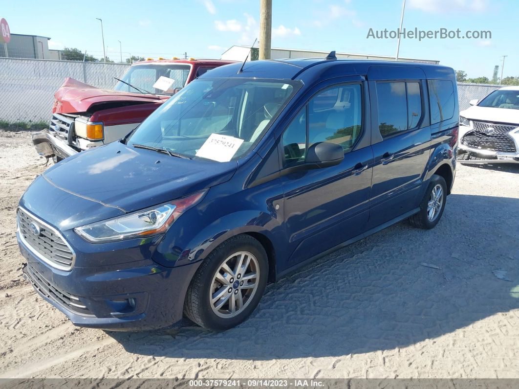 2020 Ford Transit Connect Wagon Xlt Blue vin: NM0GE9F27L1464685