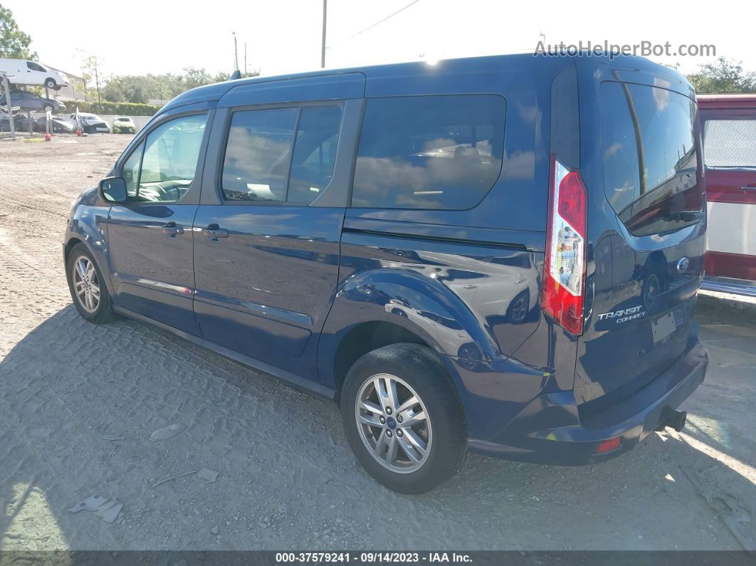 2020 Ford Transit Connect Wagon Xlt Blue vin: NM0GE9F27L1464685