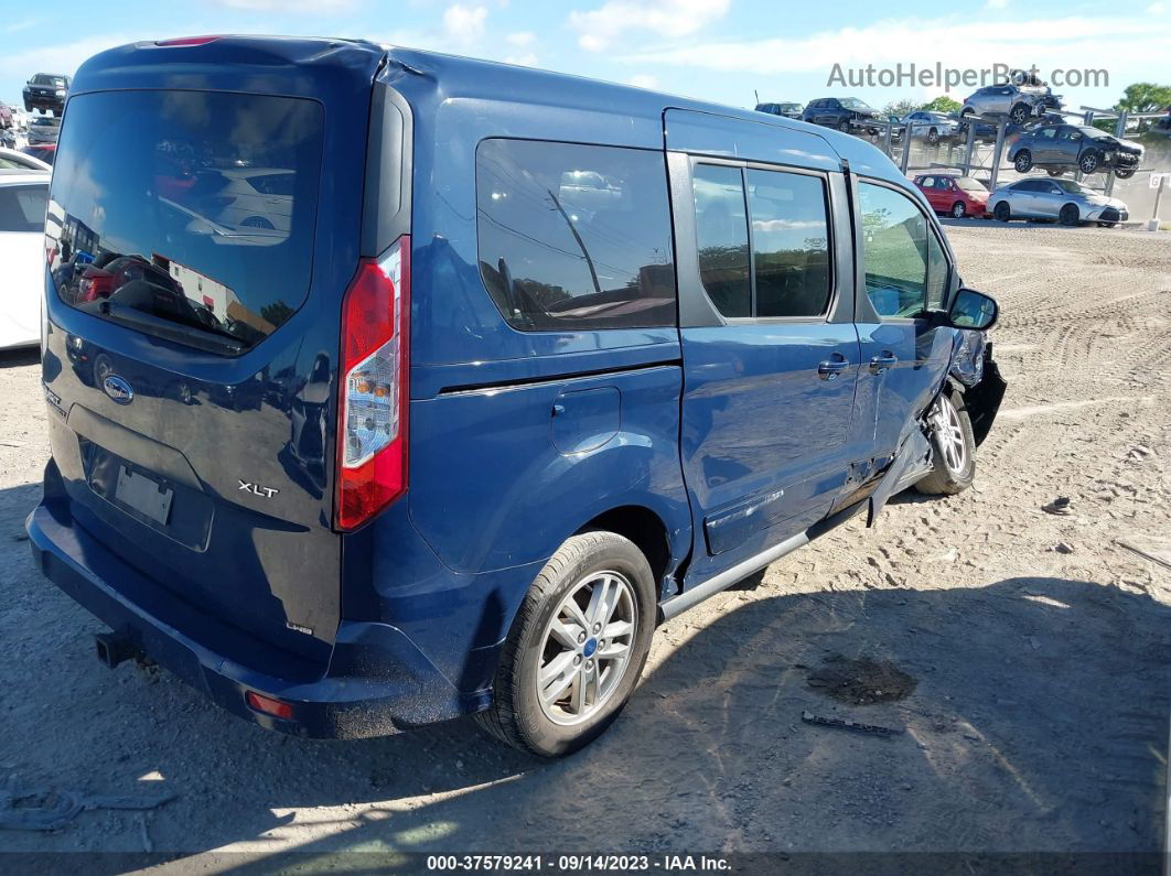 2020 Ford Transit Connect Wagon Xlt Blue vin: NM0GE9F27L1464685