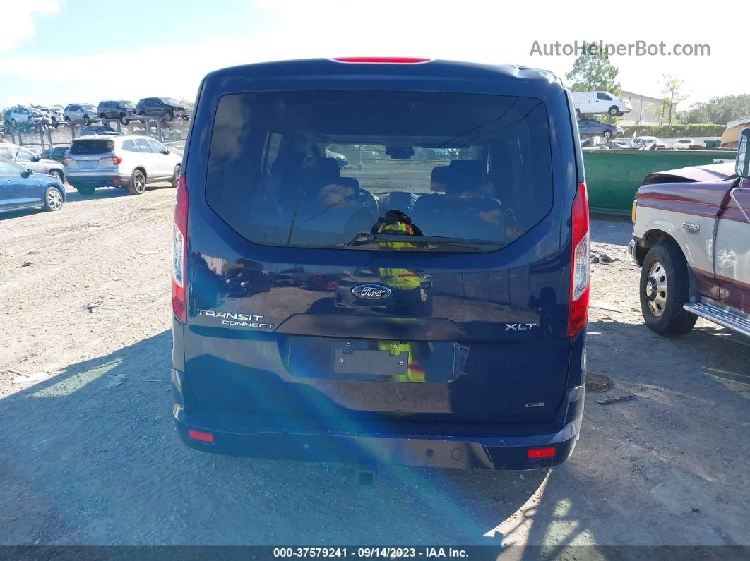 2020 Ford Transit Connect Wagon Xlt Blue vin: NM0GE9F27L1464685