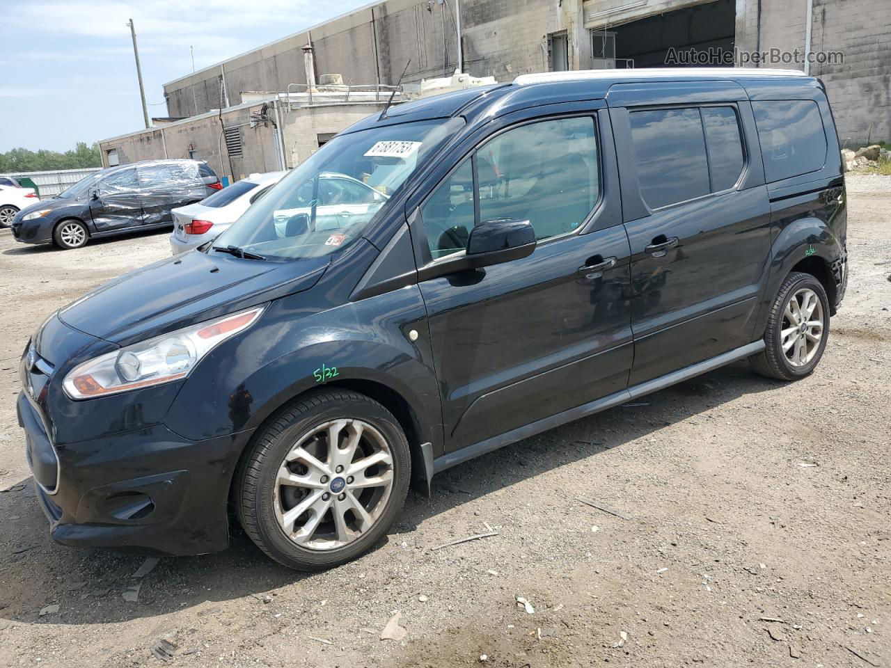 2018 Ford Transit Connect Titanium Black vin: NM0GE9G78J1341369