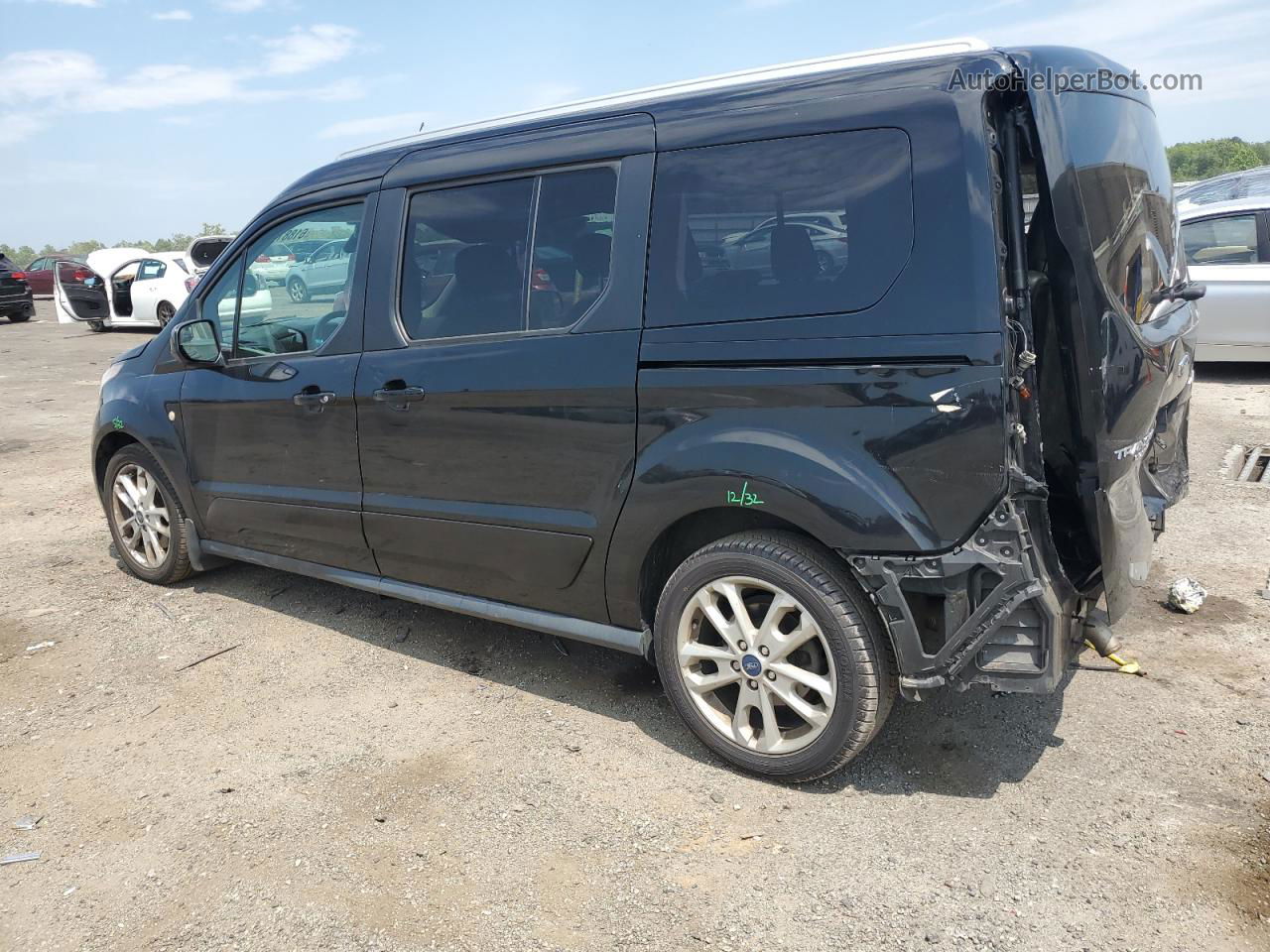 2018 Ford Transit Connect Titanium Black vin: NM0GE9G78J1341369