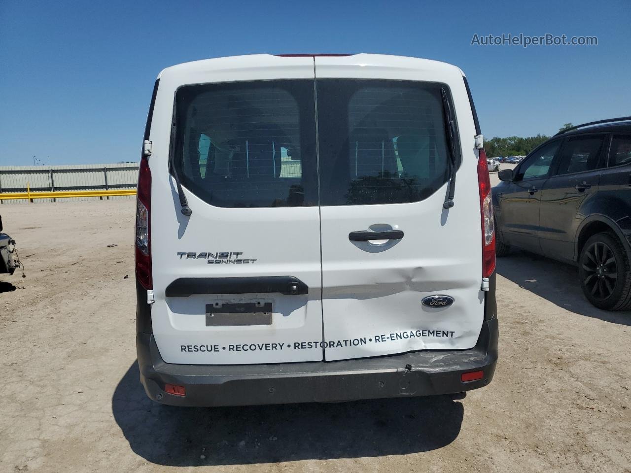 2020 Ford Transit Connect Xl White vin: NM0GS9E73L1453480