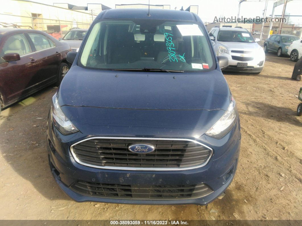 2020 Ford Transit Connect Xlt Passenger Wagon Blue vin: NM0GS9F25L1463754