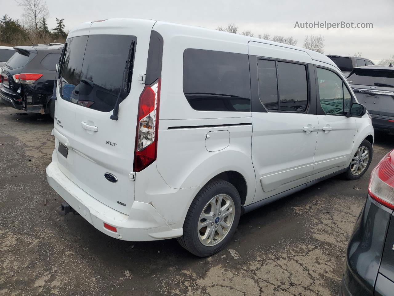 2020 Ford Transit Connect Xlt Белый vin: NM0GS9F25L1468498