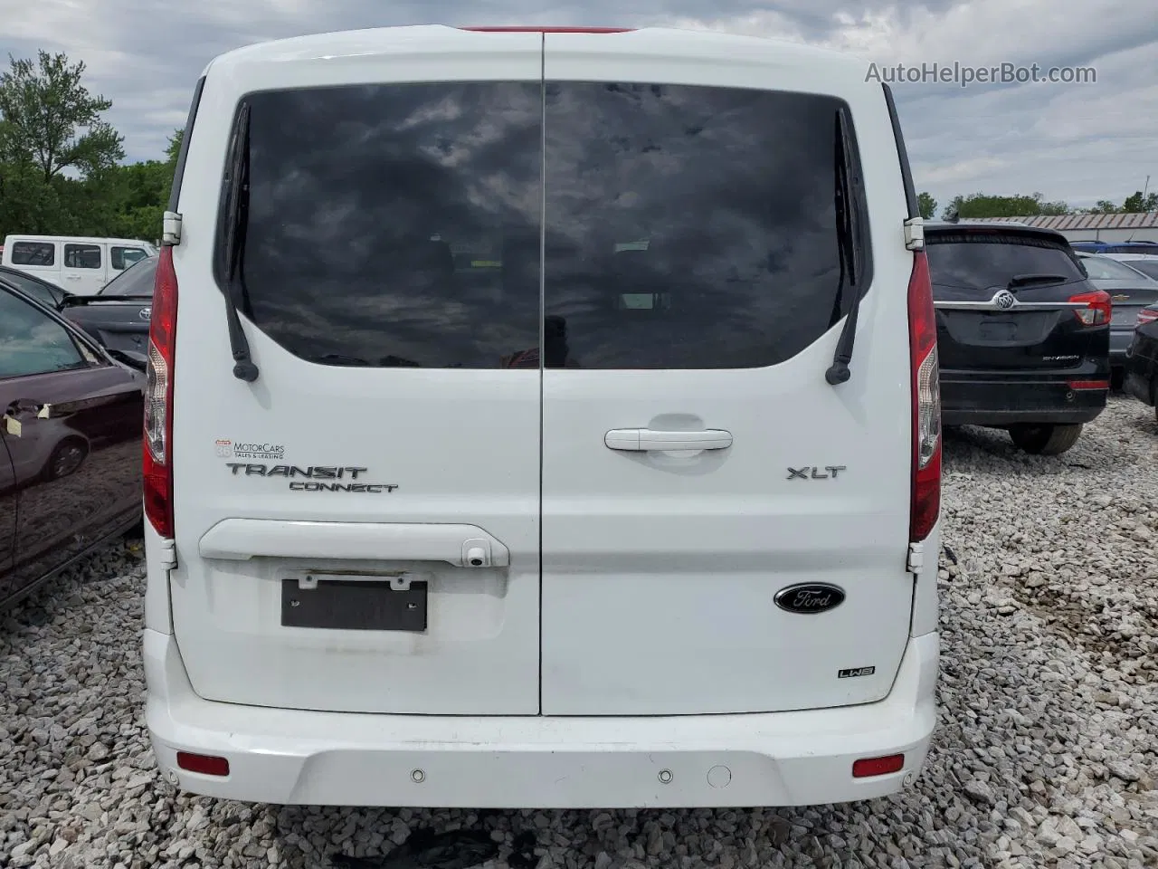 2020 Ford Transit Connect Xlt White vin: NM0GS9F28L1444101