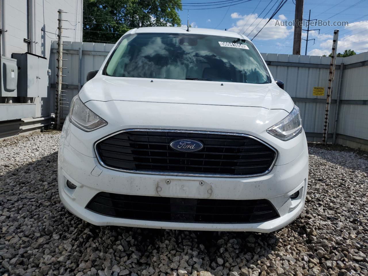 2020 Ford Transit Connect Xlt White vin: NM0GS9F28L1444101