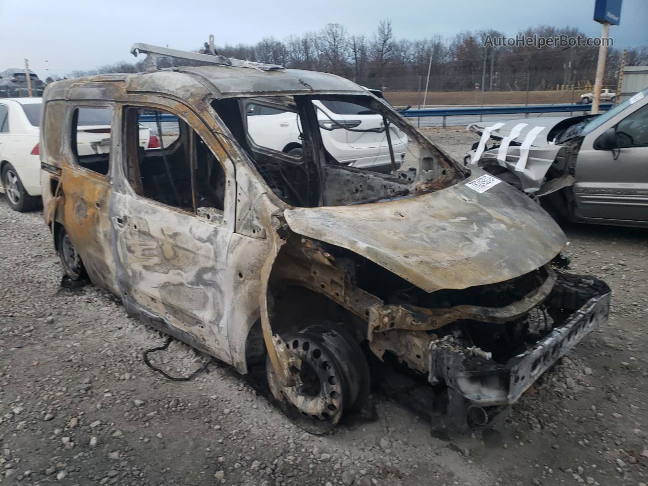 2020 Ford Transit Connect Xl Burn vin: NM0LE6E23L1448160