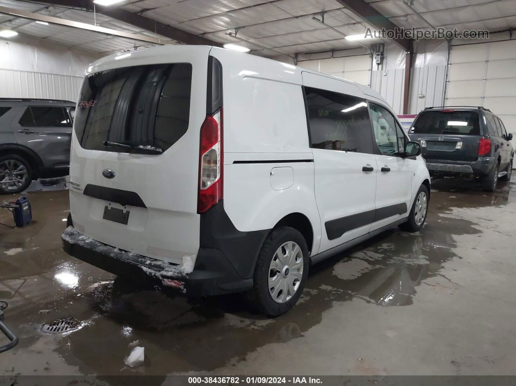 2020 Ford Transit Connect Xl White vin: NM0LE7E2XL1477242