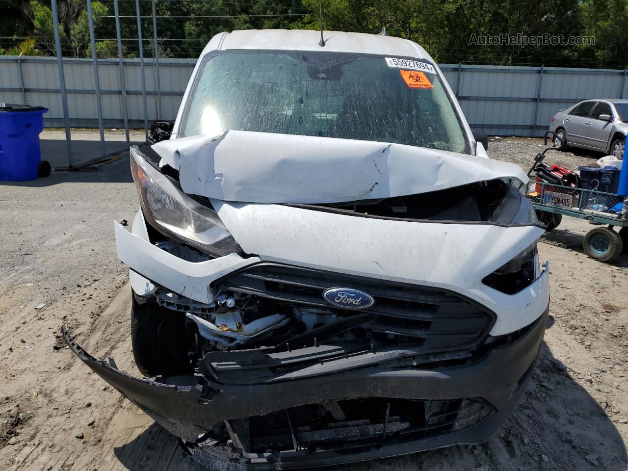 2020 Ford Transit Connect Xl White vin: NM0LS6E23L1459541