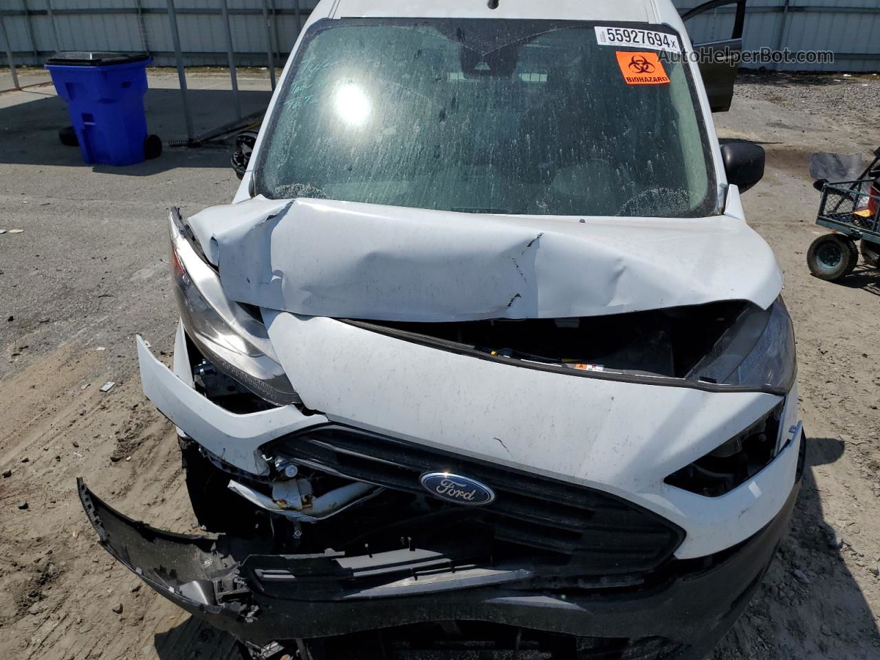 2020 Ford Transit Connect Xl White vin: NM0LS6E23L1459541