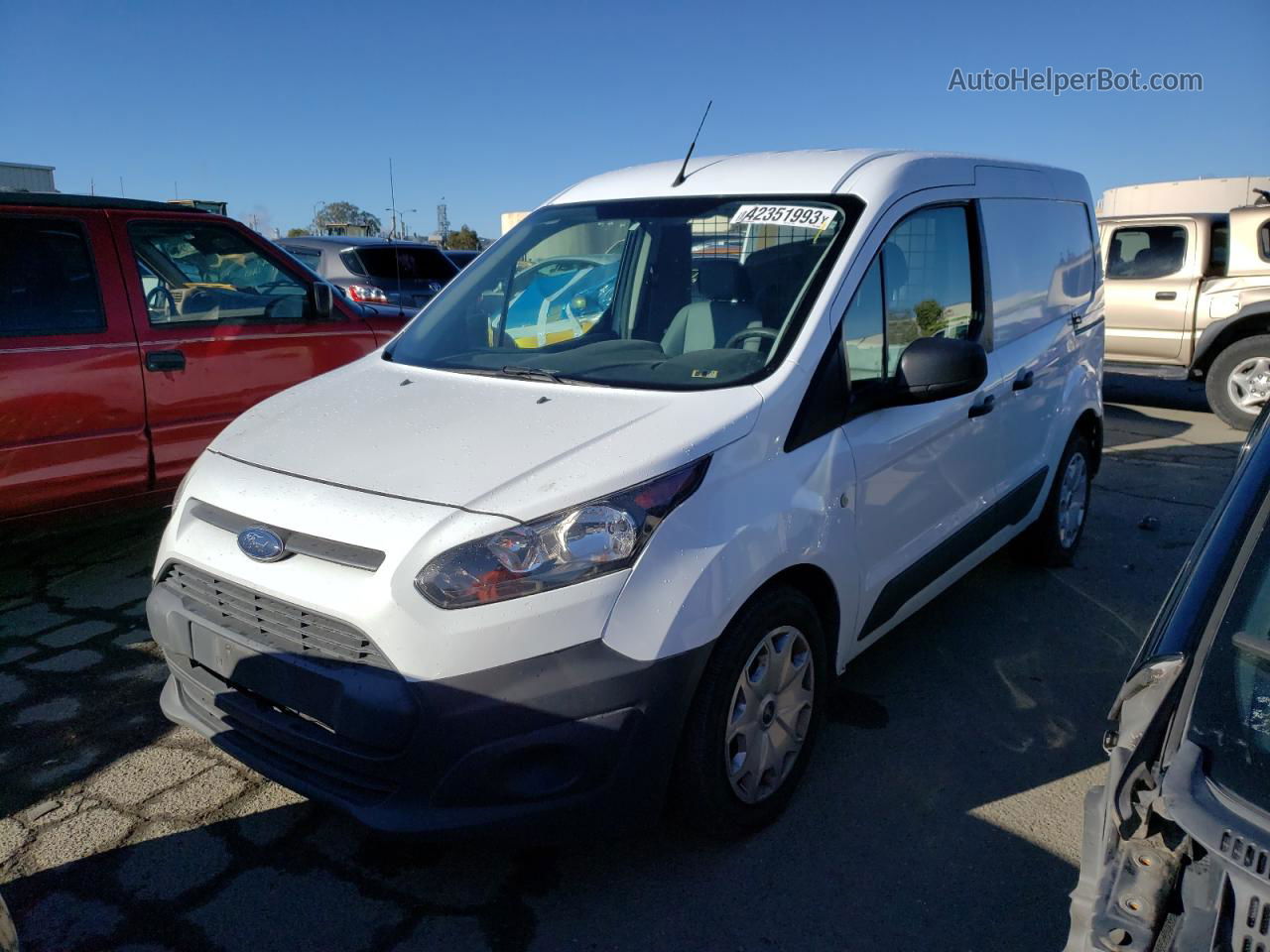 2018 Ford Transit Connect Xl White vin: NM0LS6E78J1364868