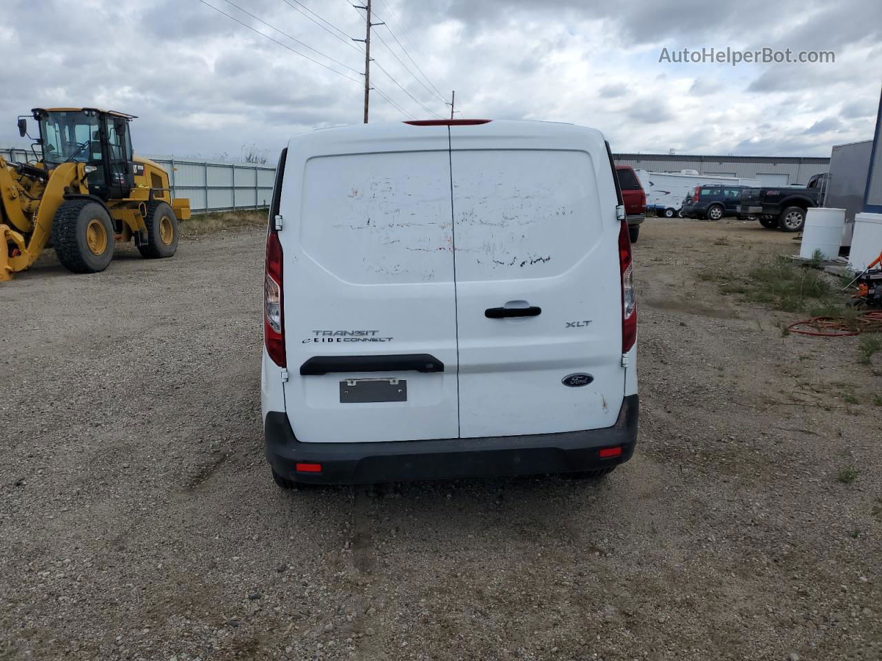 2020 Ford Transit Connect Xlt White vin: NM0LS6F25L1439760