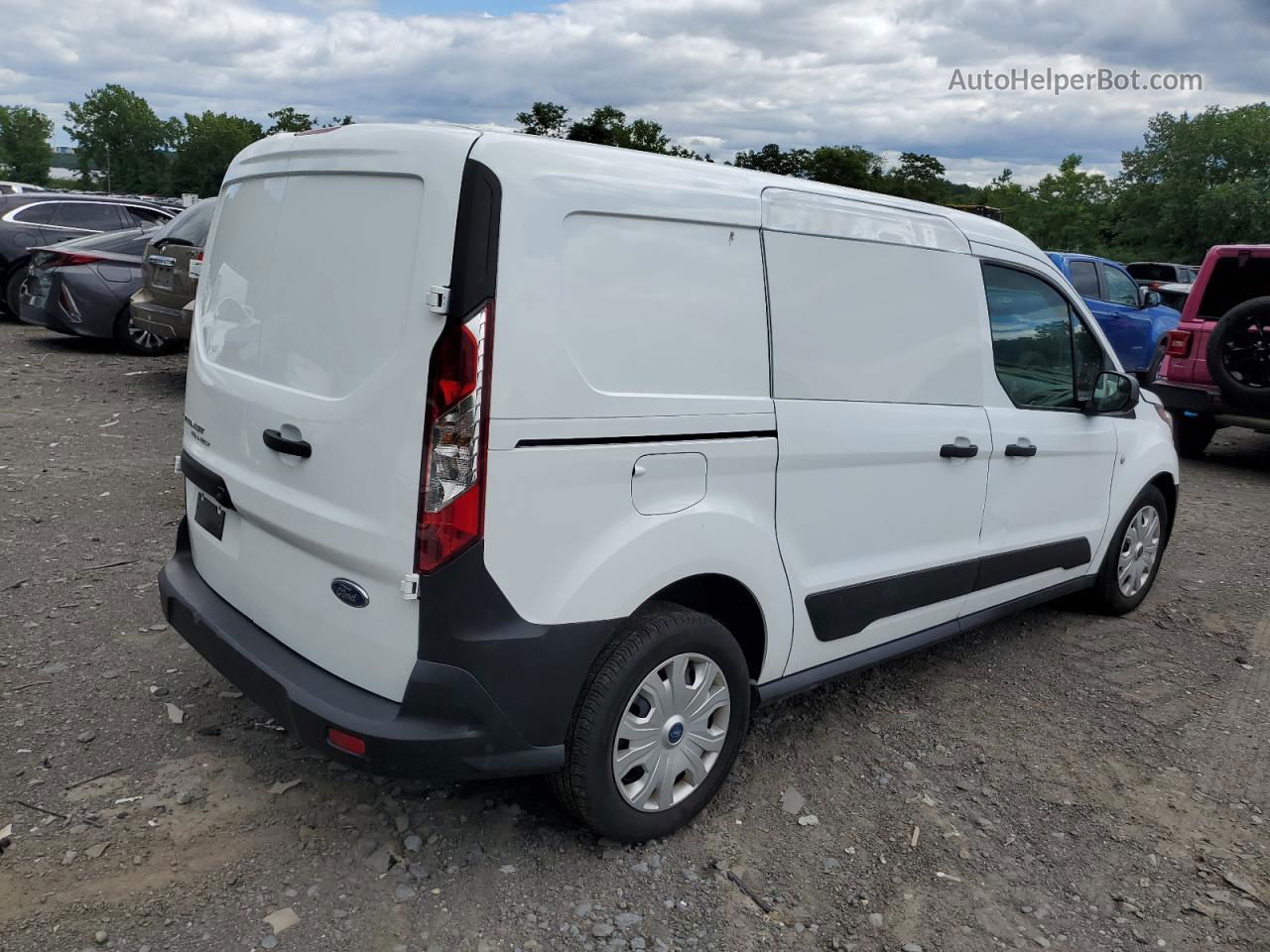 2020 Ford Transit Connect Xl White vin: NM0LS7E20L1453783