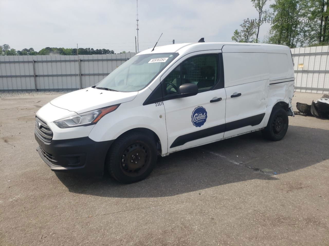2020 Ford Transit Connect Xl White vin: NM0LS7E22L1454434