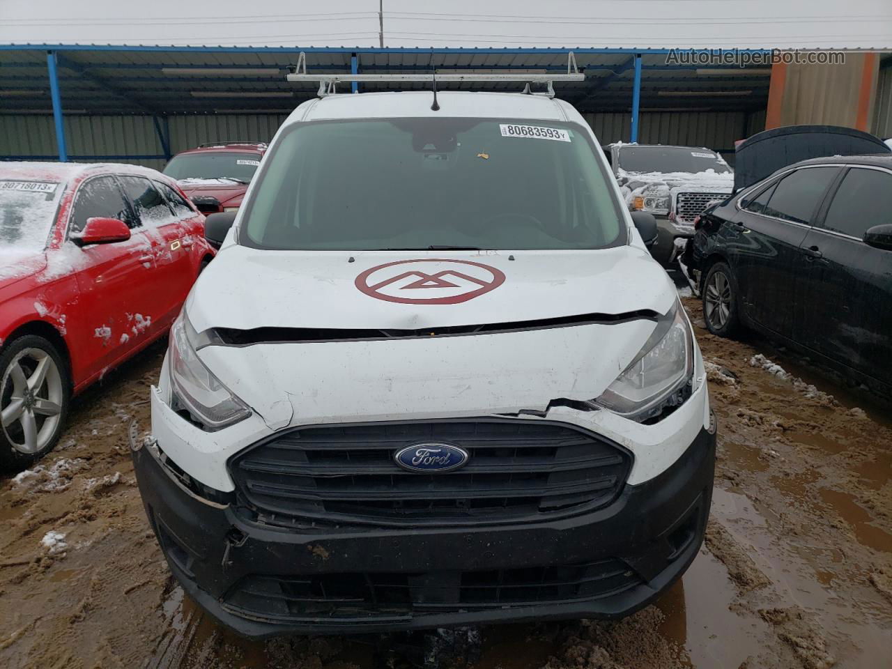 2020 Ford Transit Connect Xl White vin: NM0LS7E23L1453308