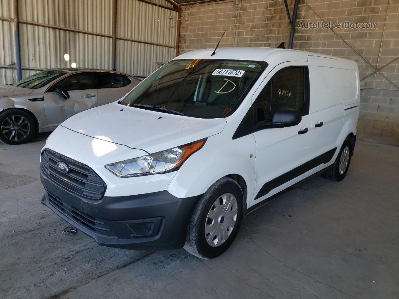2020 Ford Transit Connect Xl White vin: NM0LS7E24L1435495