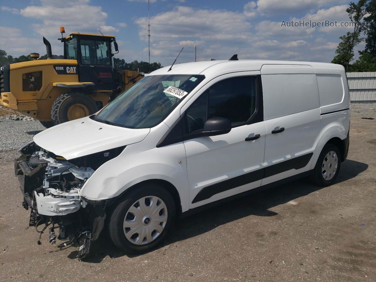 2020 Ford Transit Connect Xl White vin: NM0LS7E24L1475351