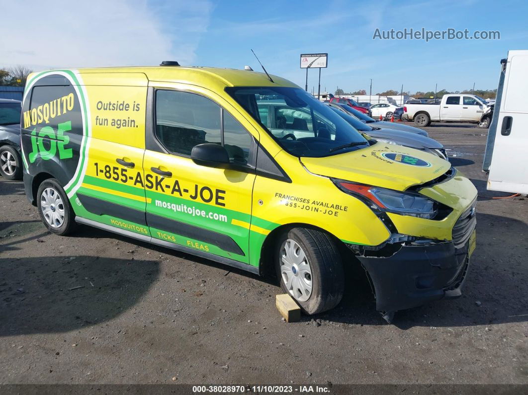 2020 Ford Transit Connect Xl Cargo Van Yellow vin: NM0LS7E25L1453536