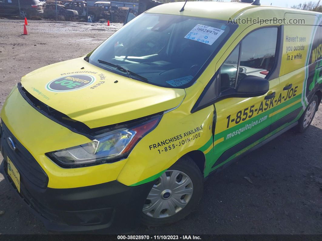 2020 Ford Transit Connect Xl Cargo Van Yellow vin: NM0LS7E25L1453536