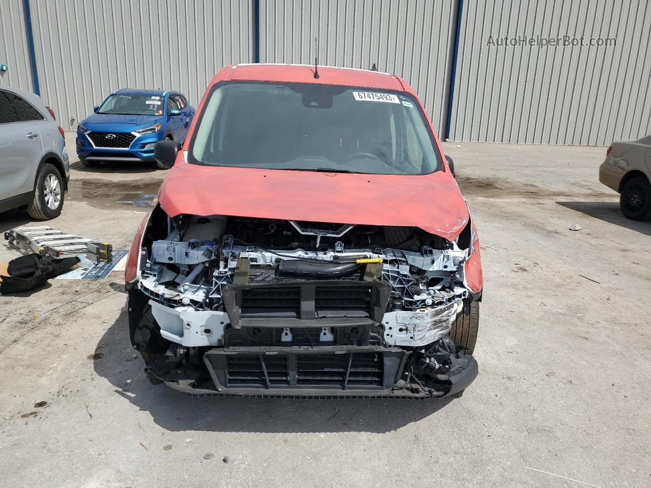 2020 Ford Transit Connect Xl Red vin: NM0LS7E25L1471583