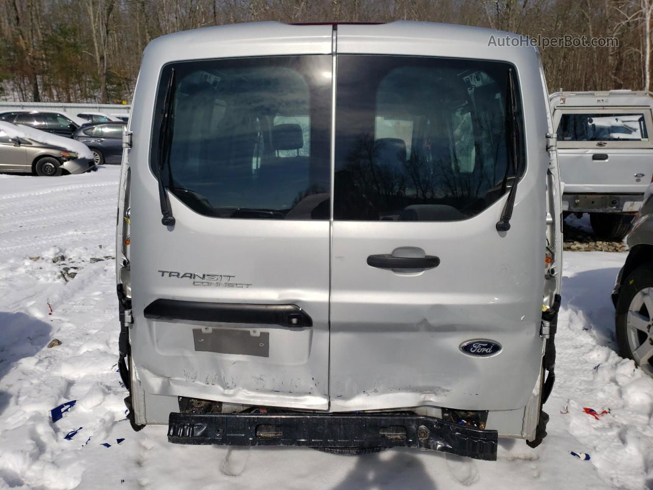 2020 Ford Transit Connect Xl Silver vin: NM0LS7E26L1467574