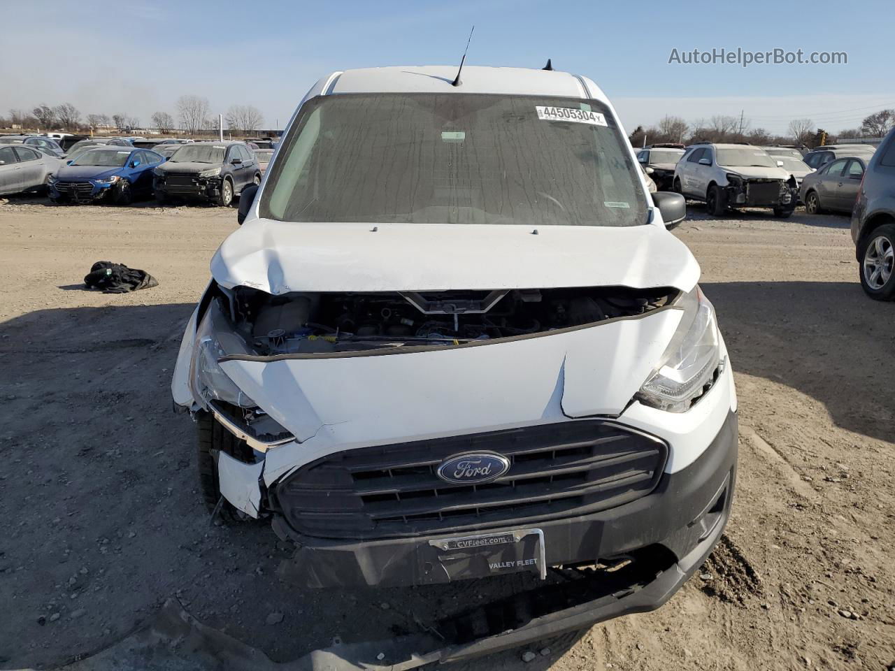 2020 Ford Transit Connect Xl White vin: NM0LS7E27L1450850