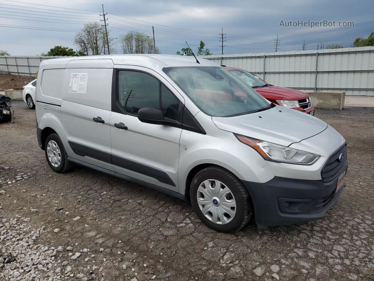 2020 Ford Transit Connect Xl Silver vin: NM0LS7E28L1436679