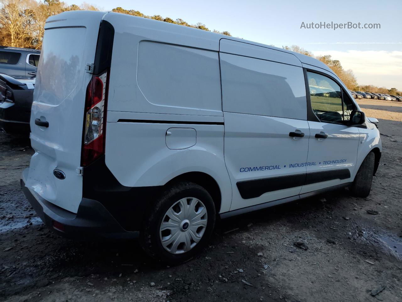 2020 Ford Transit Connect Xl White vin: NM0LS7E29L1457203