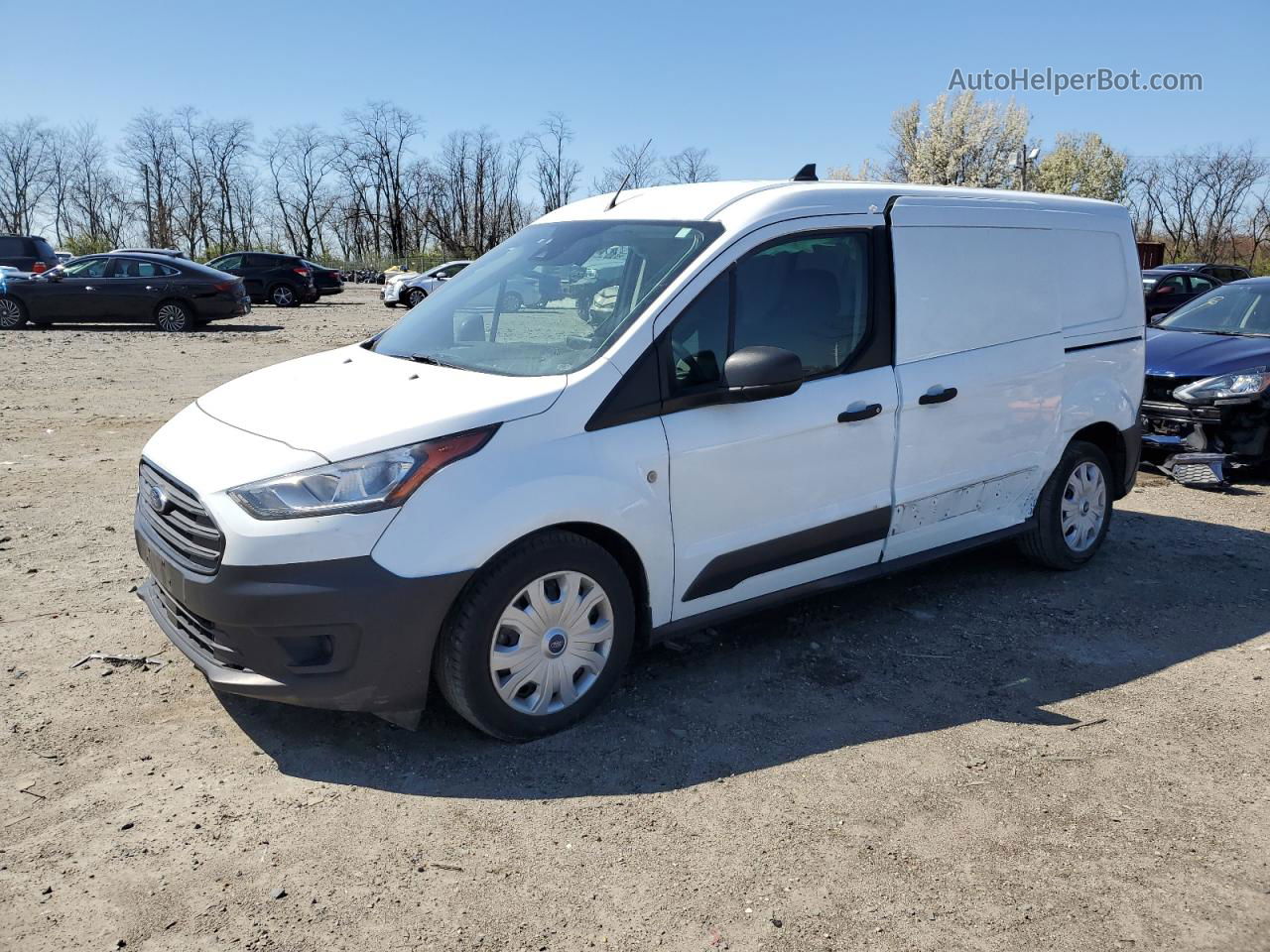 2020 Ford Transit Connect Xl White vin: NM0LS7E29L1461719