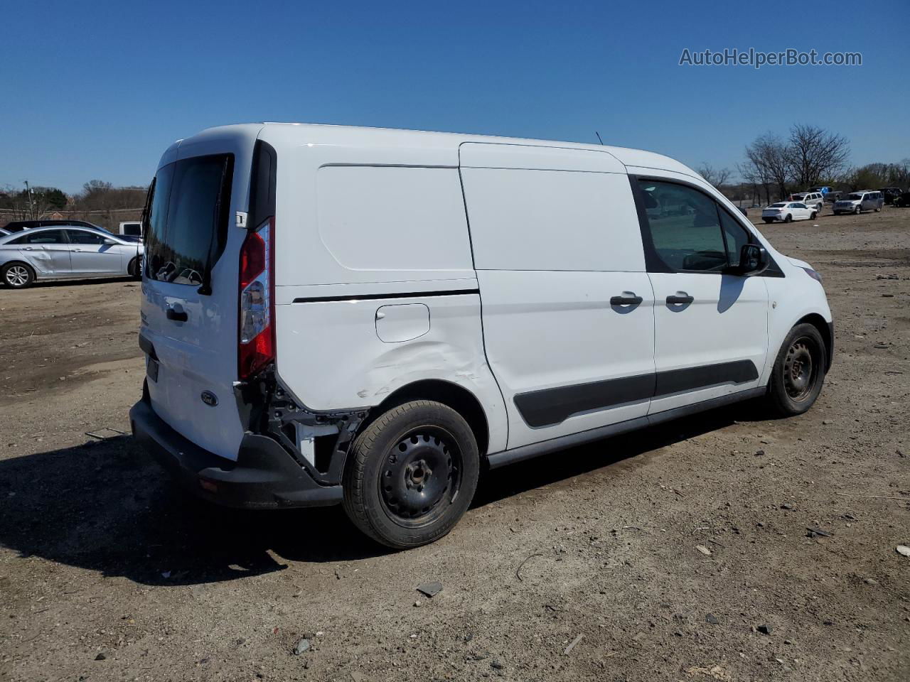 2020 Ford Transit Connect Xl White vin: NM0LS7E29L1461719