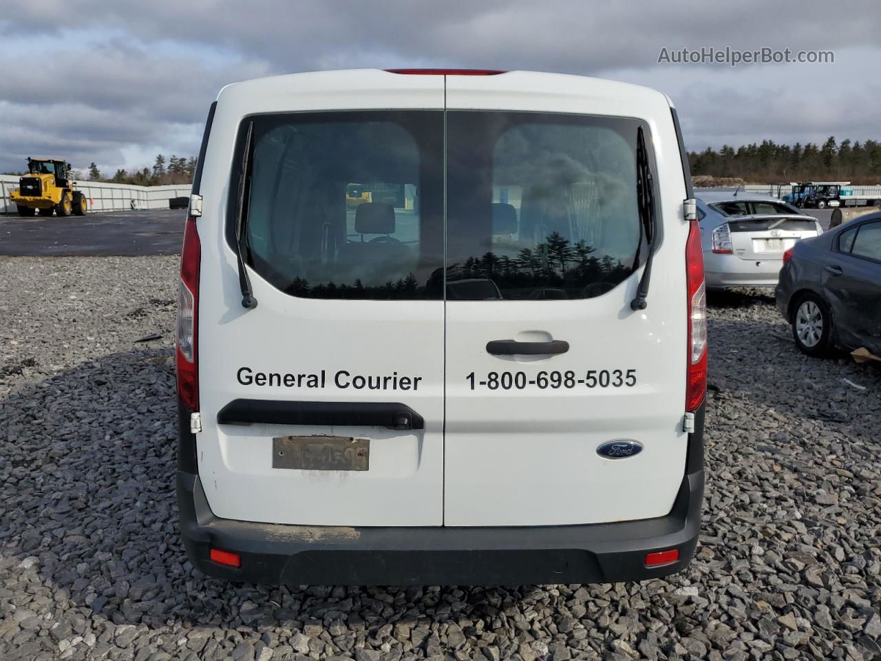 2020 Ford Transit Connect Xl White vin: NM0LS7E2XL1450955