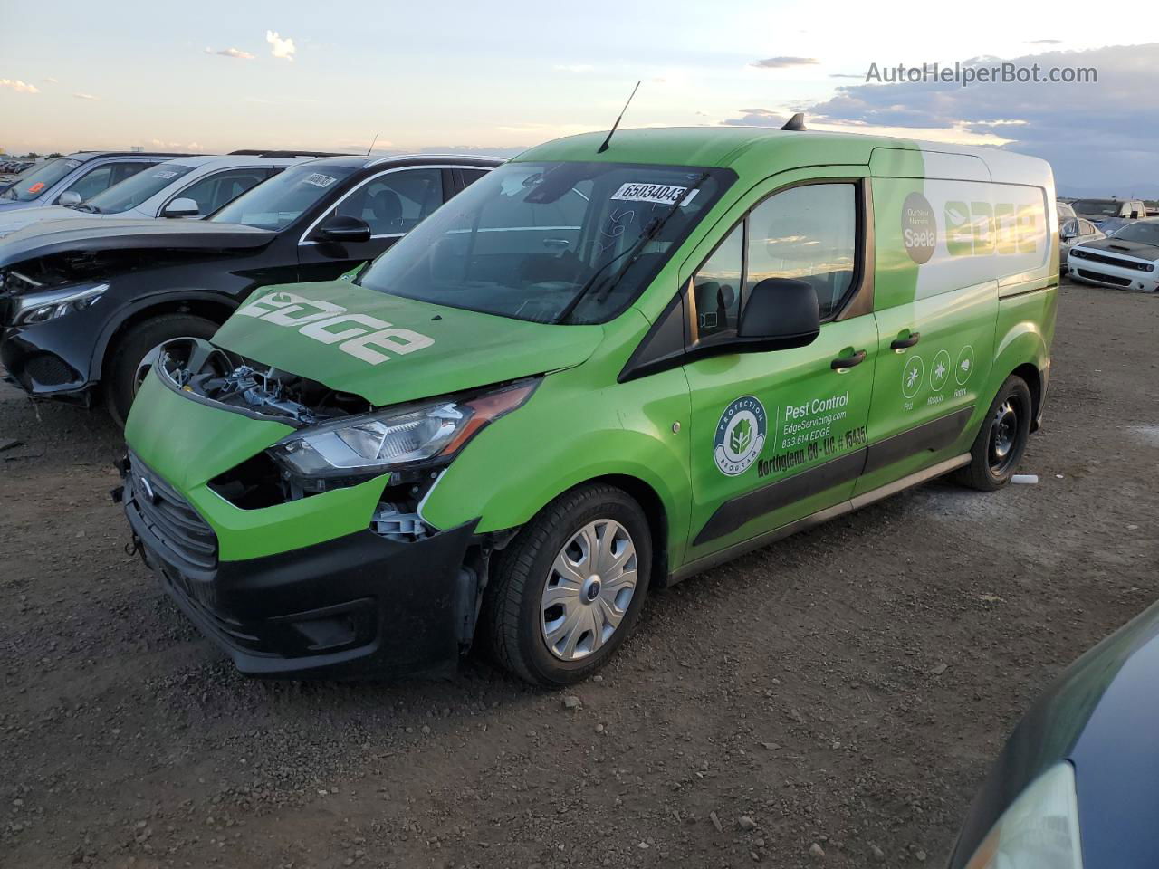 2020 Ford Transit Connect Xl Green vin: NM0LS7E2XL1470607