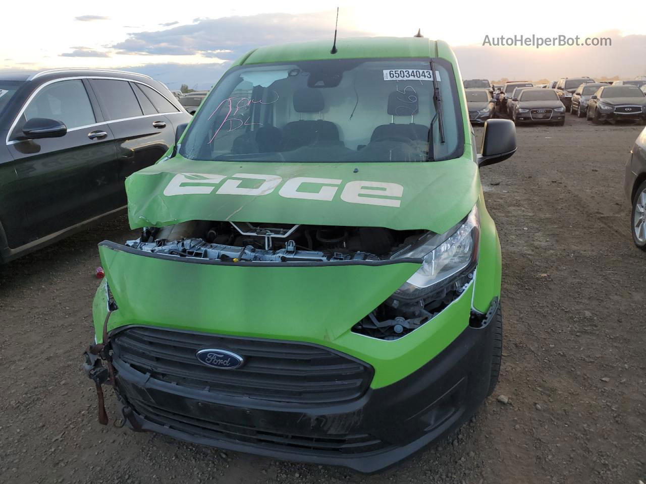 2020 Ford Transit Connect Xl Зеленый vin: NM0LS7E2XL1470607