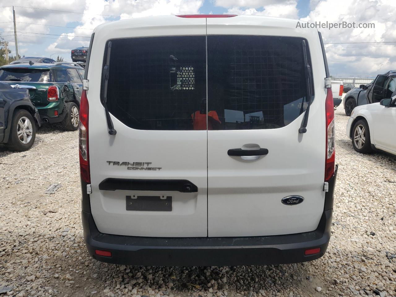 2020 Ford Transit Connect Xl White vin: NM0LS7E2XL1479842