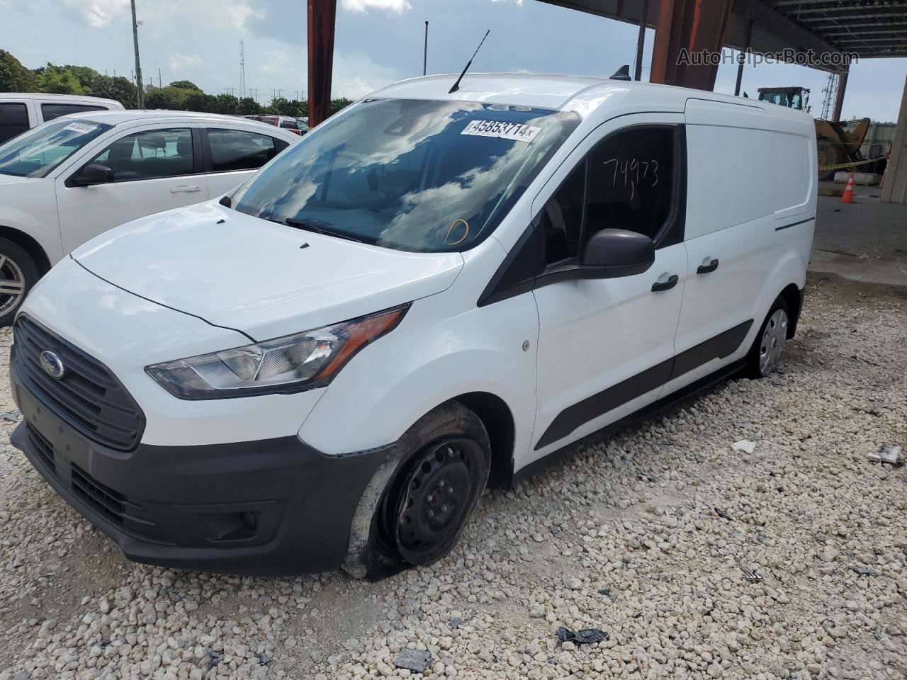 2020 Ford Transit Connect Xl White vin: NM0LS7E2XL1479842