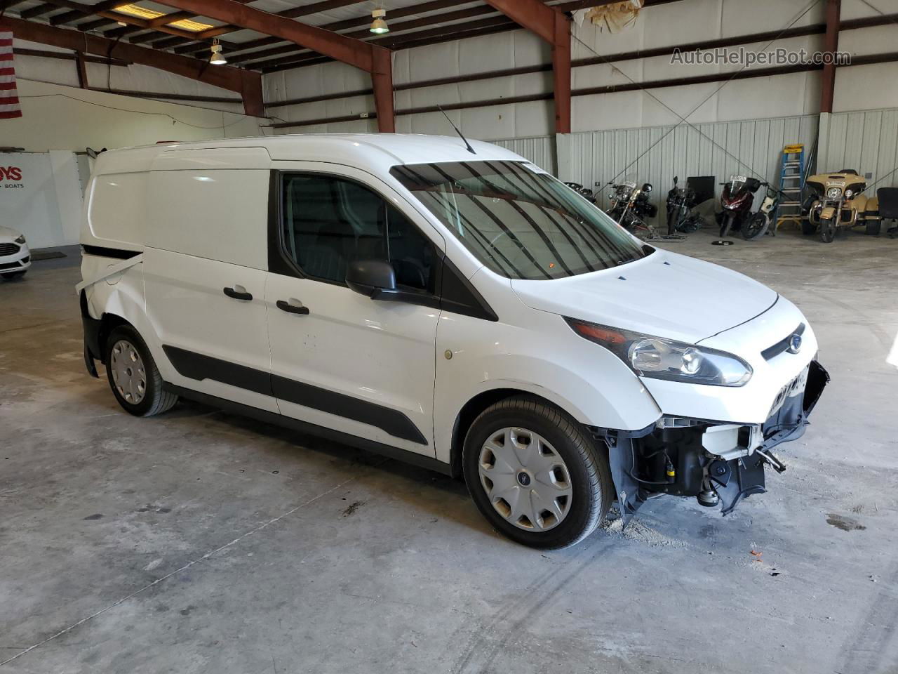 2018 Ford Transit Connect Xl White vin: NM0LS7E72J1376987